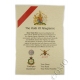RMP Royal Military Police Oath Of Allegiance Certificate
